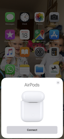 connect airpods
